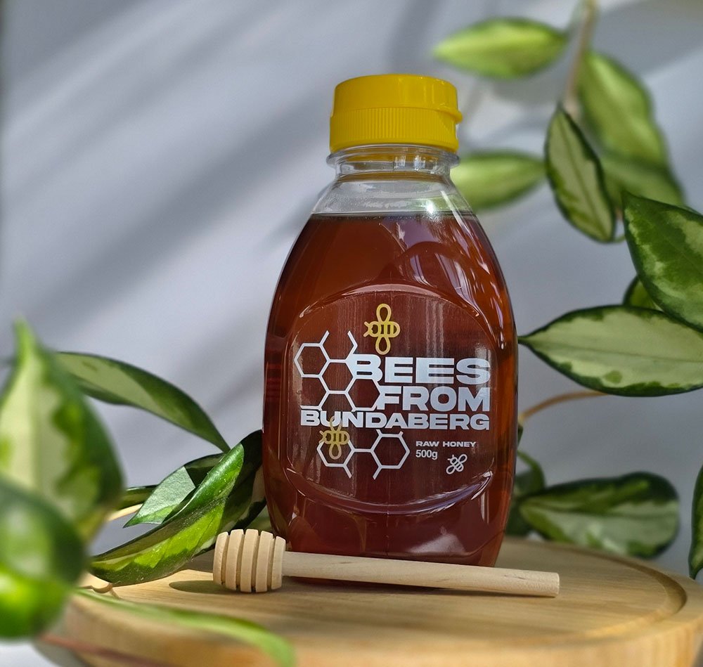 Australian Raw Honey From Bundaberg 500g Squeeze